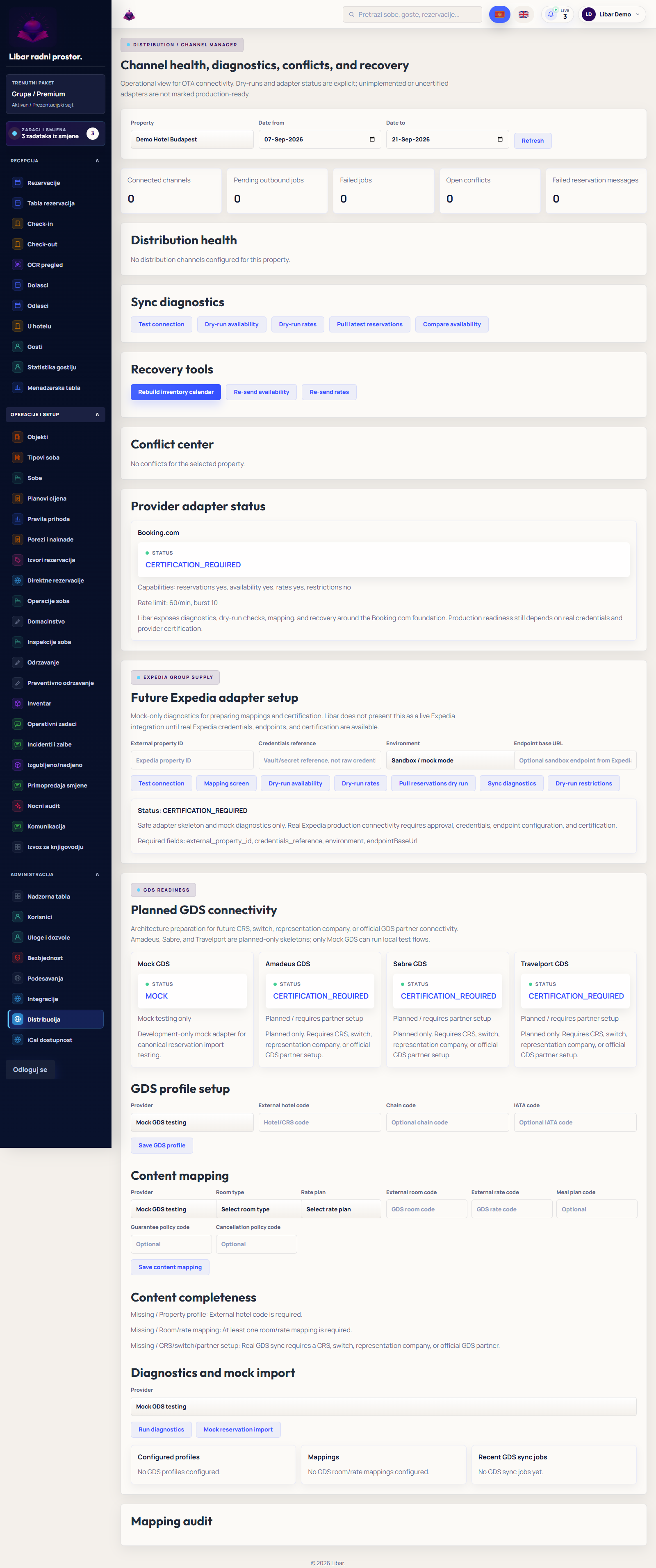 Libar demo — Distribucija i kanali